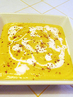 Una foto de Crema de calabaza al aroma de nuez moscada