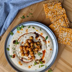 A picture of Chipotle Hummus.
