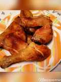 Cosce di pollo con curcuma