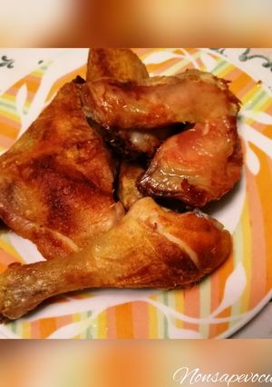 Foto di Cosce di pollo con curcuma