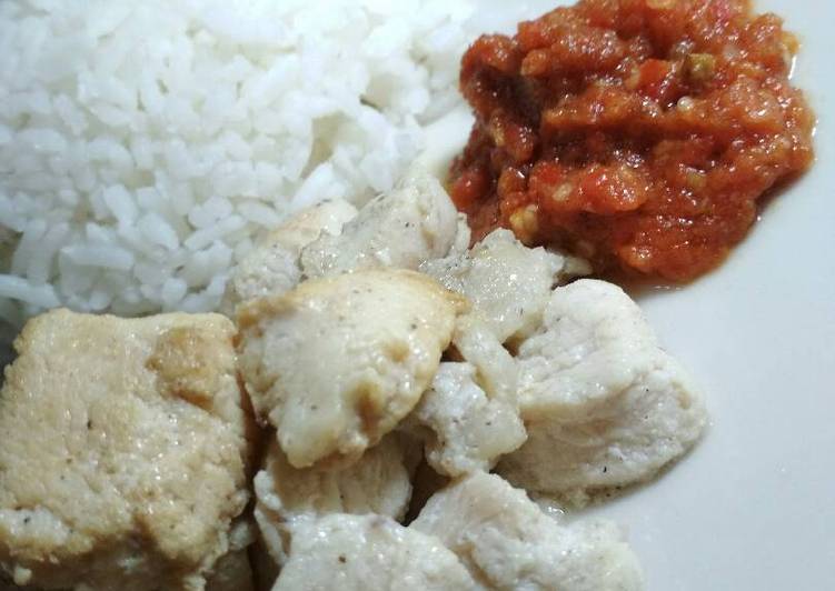 Bagaimana Menyiapkan Ayam ala taichan goreng Anti Gagal