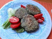 Una foto di burger di quinoa