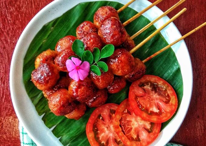 Cara Buat Sate Bakso Tahu Bunda Pasti Bisa