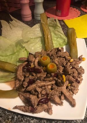 صورة لوصفة فراخ بالفصوليا الحمرا