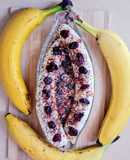 Postre saludable inspirado en Banana Split 🍌