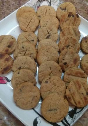 A picture of Chocolate chips Cookies.