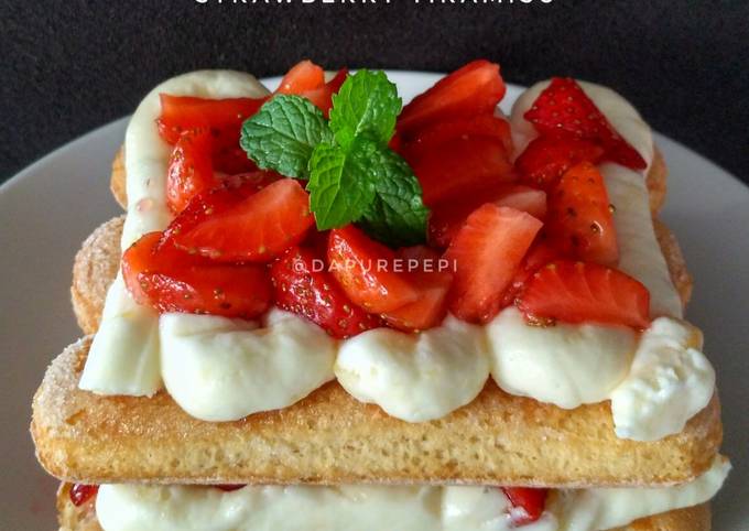 Strawberry Tiramisu 🍓🍰