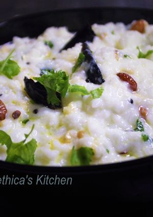 A picture of Curd Rice.