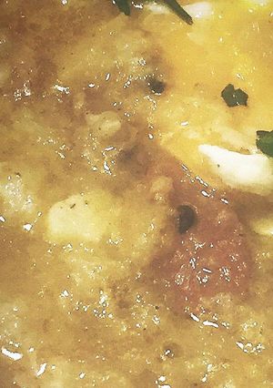 Una foto de Sopa de ajo