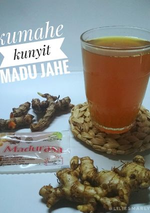 Foto resep "KuMaHe" Kunyit Madu Jahe