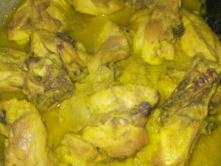 Cara Gampang Menyiapkan Ayam bumbu kuning Irit Untuk Jualan