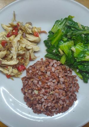 Foto resep Ayam Suwir Sambal Matah (Rendah Kalori)