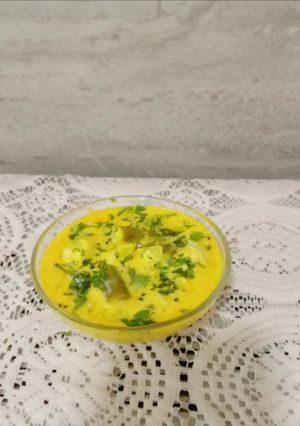 A picture of Dudhi ka raita.