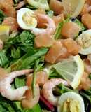 Салат з морепродуктами 🦐