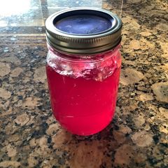 Pomegranate jelly A picture of Pomegranate jelly.