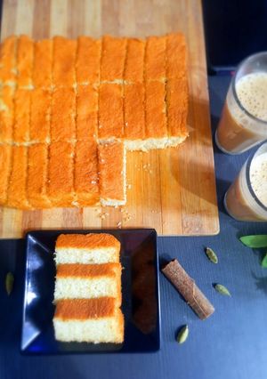 A picture of Tea time vanilla cake.