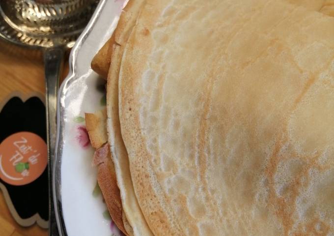 🥞Base d'une pâte à Crêpes