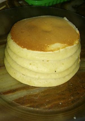 Una foto de Pancakes (hot cakes americanos)