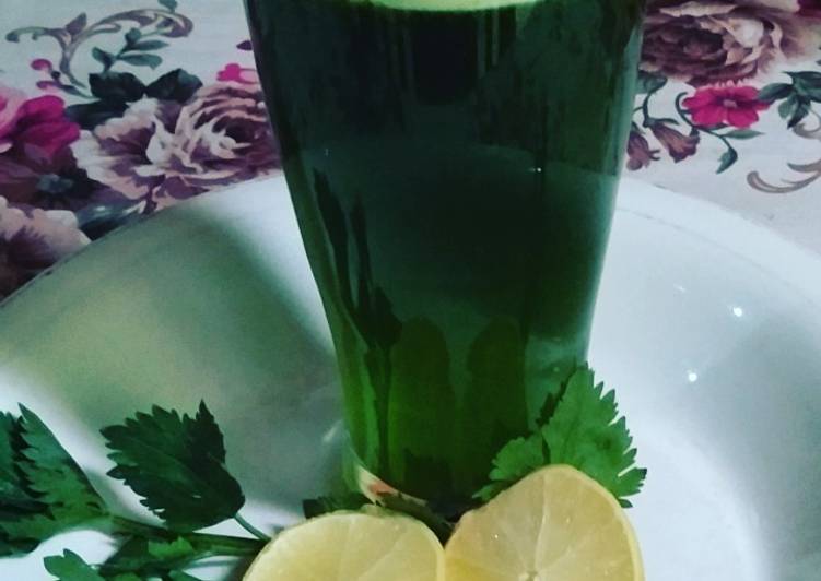 Bagaimana Menyiapkan Jus saledri lemon Anti Gagal