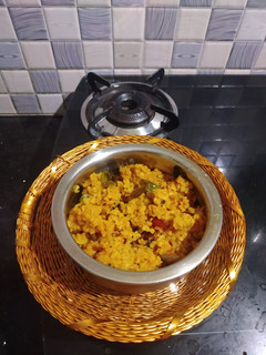 * போஹா புளி உப்புமா*(poha upma recipe in tamil) செய்முறை முக்கிய புகைப்படம்