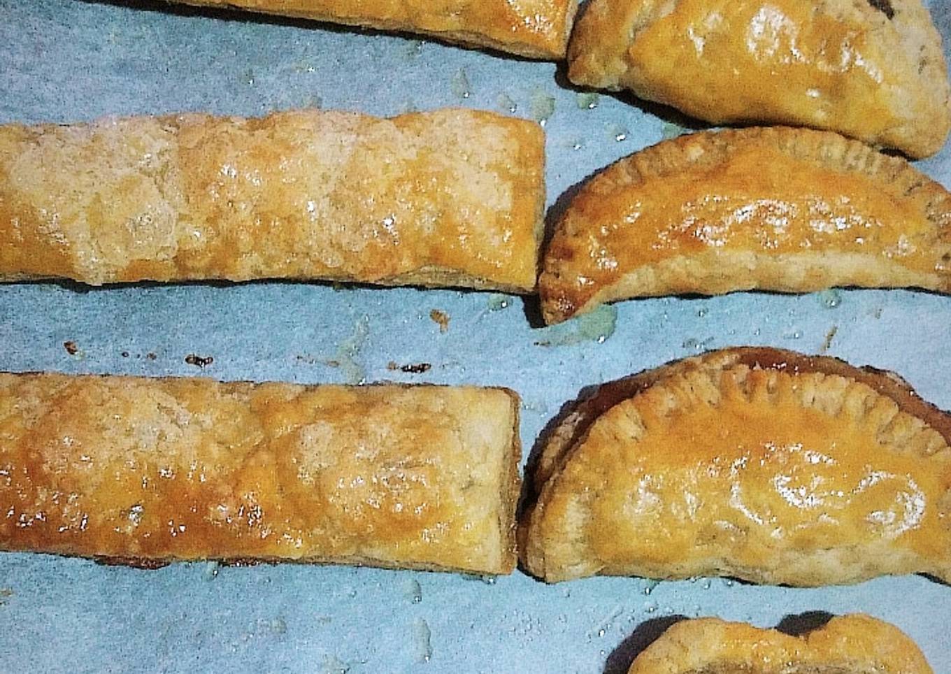 Figuras de masa hojaldre