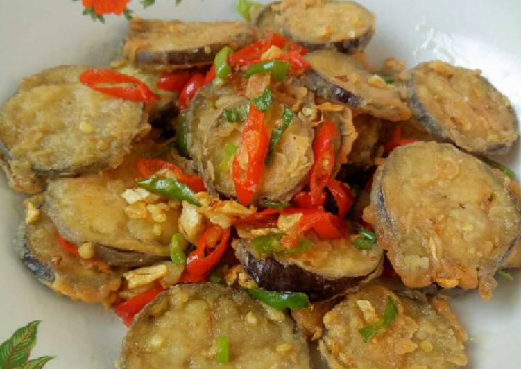 Terong Crispy Cabe Garam