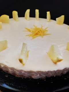 Una foto de Cheesecake de limón para diabético 🍋
