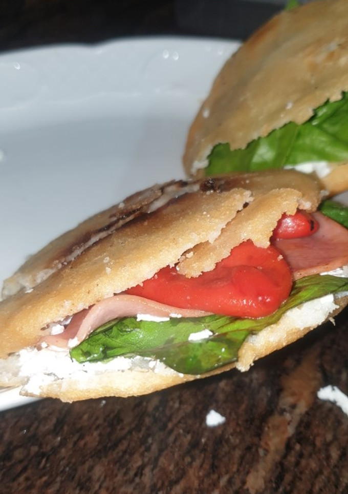 Una foto de Arepas