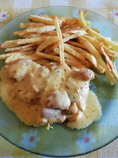 Una foto de Pollo a la mostaza fácil