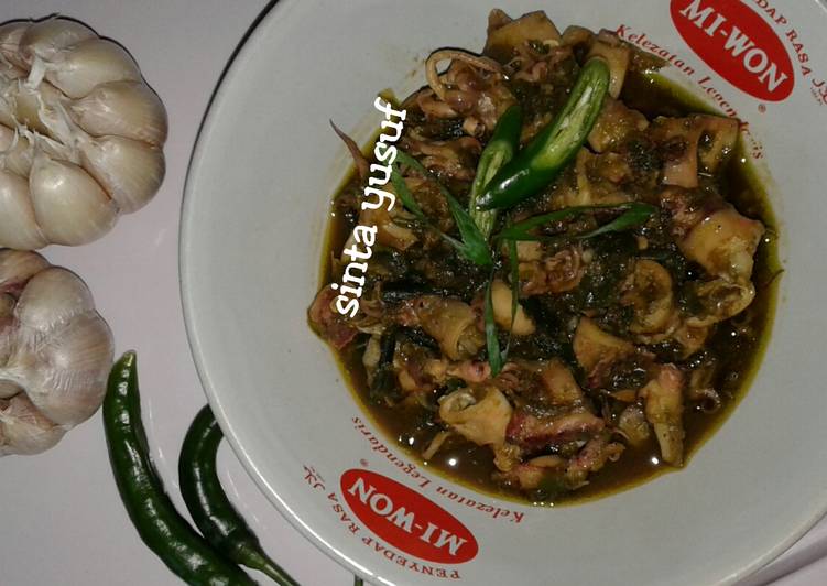 Cumi sotong sambel ijo