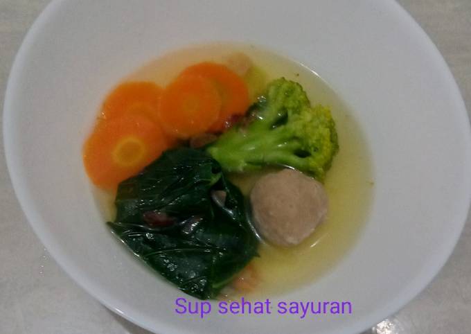 Resep Sup Sehat Sayuran Mpasi 1 Oleh Fafa Hany Cookpad