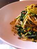 Spaghetti di farro con friarielli dal sapore mediterraneo vegan