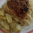 Papas al horno con queso y orégano