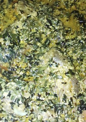 A picture of Aditan mi soup.