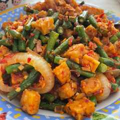 Tumis Kacang Panjang Tempe Sambel Kecombrang রেসিপির প্রধান ছবি