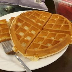 A picture of Belgian Waffles.