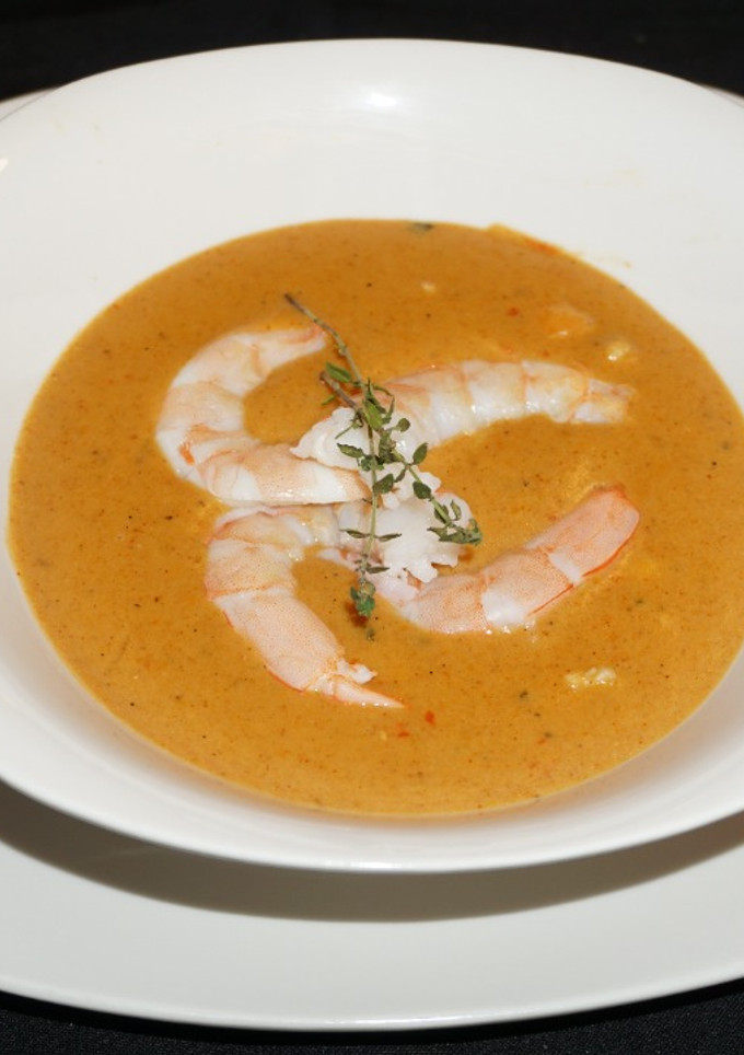 Una foto de CREMA DE CAMARONES. JON STYLE