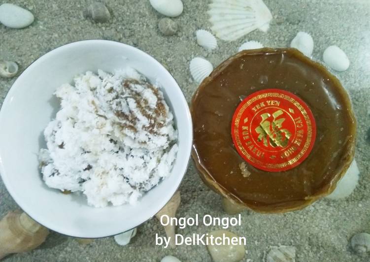 resep cara bikin Ongol Ongol Kue Keranjang