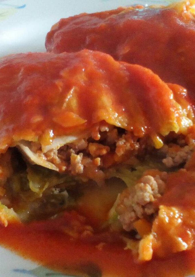 Una foto de Repollo relleno