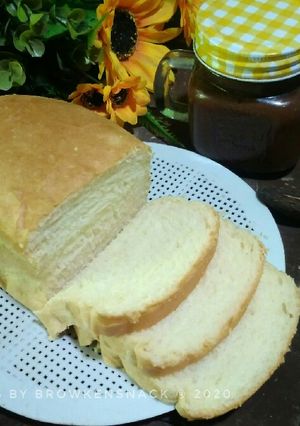 Foto resep Roti tawar tanpa telur (eggless)