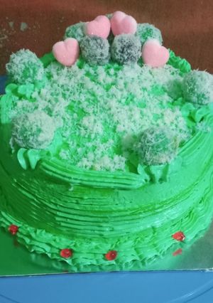Foto resep Brownies pandan