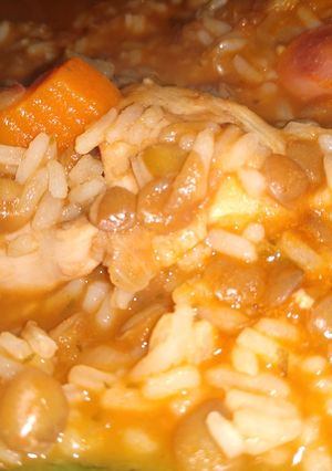 Una foto de Guiso de arroz