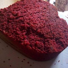 A picture of Super Moist Red Velvet Cake.