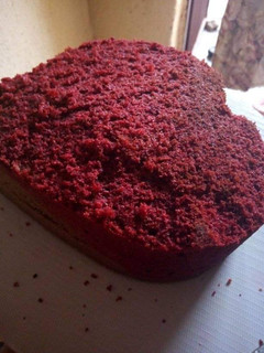 A picture of Super Moist Red Velvet Cake.