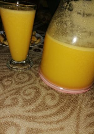 صورة لوصفة عصير من برتقال ديالى 😍