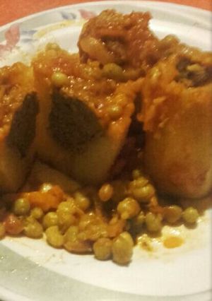 Una foto de Papas rellenas