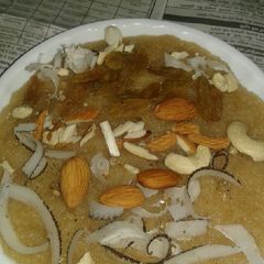 A picture of Healthy suji ka halwa.