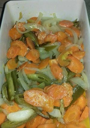 Una foto de Zanahorias en escabeche