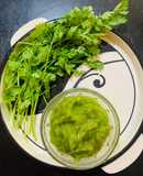 Mango coriander chutney