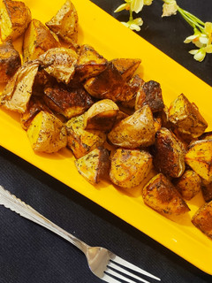 عکسی از دستور سیب زمینی با پوست (Potato Wedges)